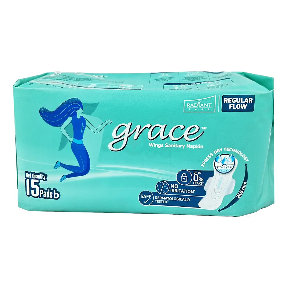 Grace Wings Regular Flow Sanitary Napkin