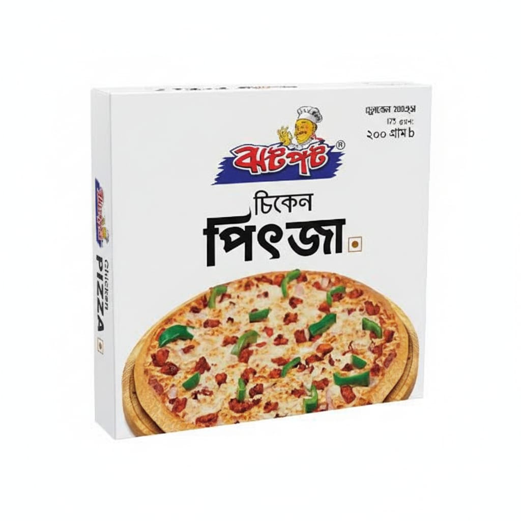 Jhatpot Chicken Pizza 200g