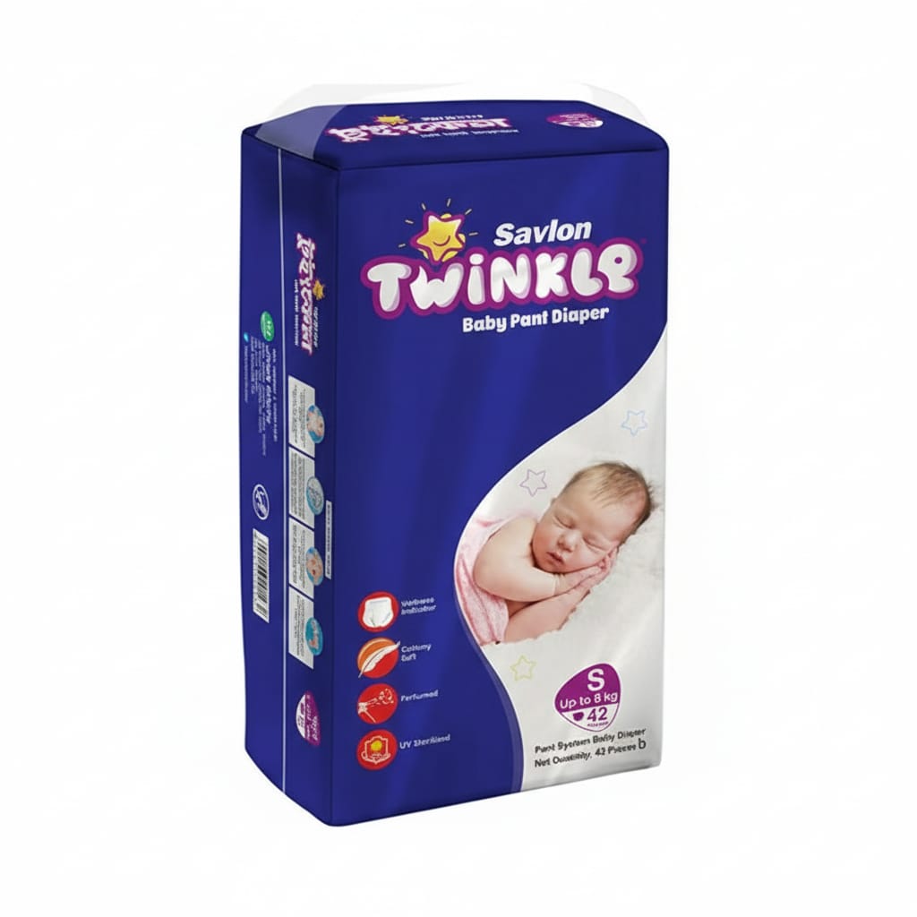 Savlon Twinkle Baby Pant Diaper S(42 pcs)