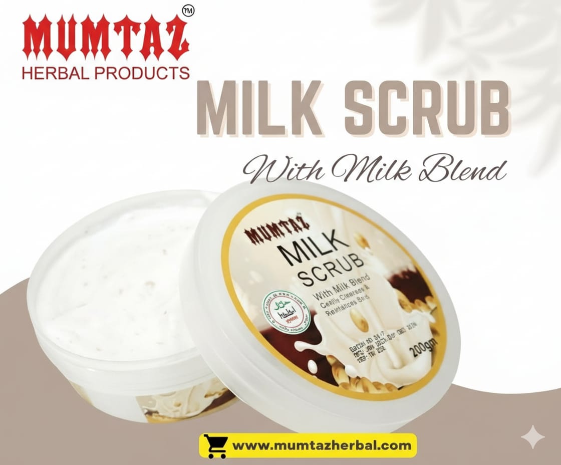 Harbal Milk Scrub 200gm For Face