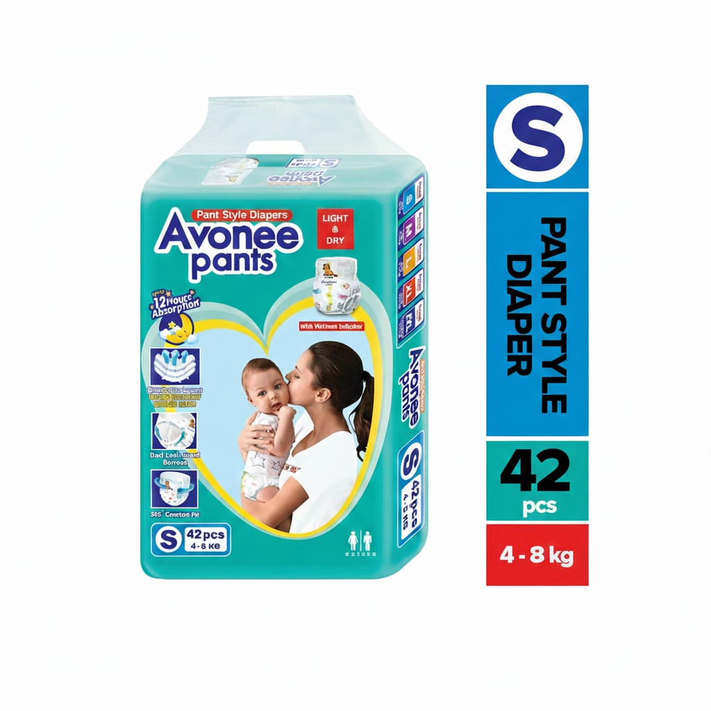 Avonee Pant Diaper (S)- 42 pcs