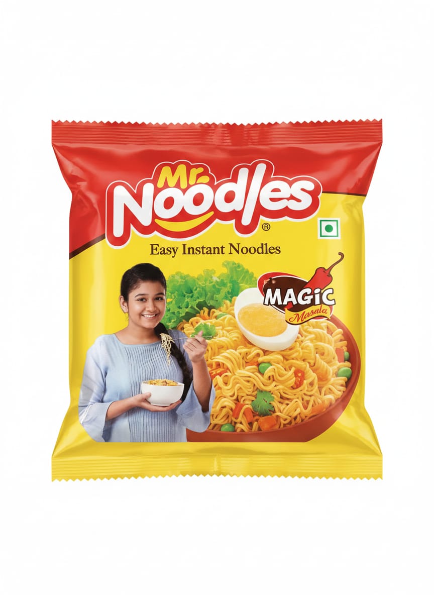 Mr.Noodles Instant Magic Masala 140g(4pic) - Image 2