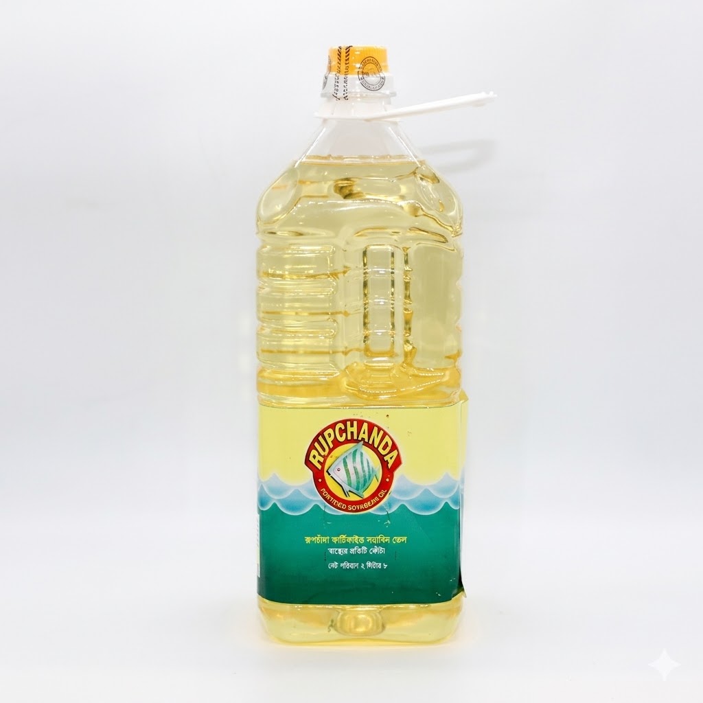 Rupchanda (রুপচাঁদা)Soyabean Oil 2 ltr